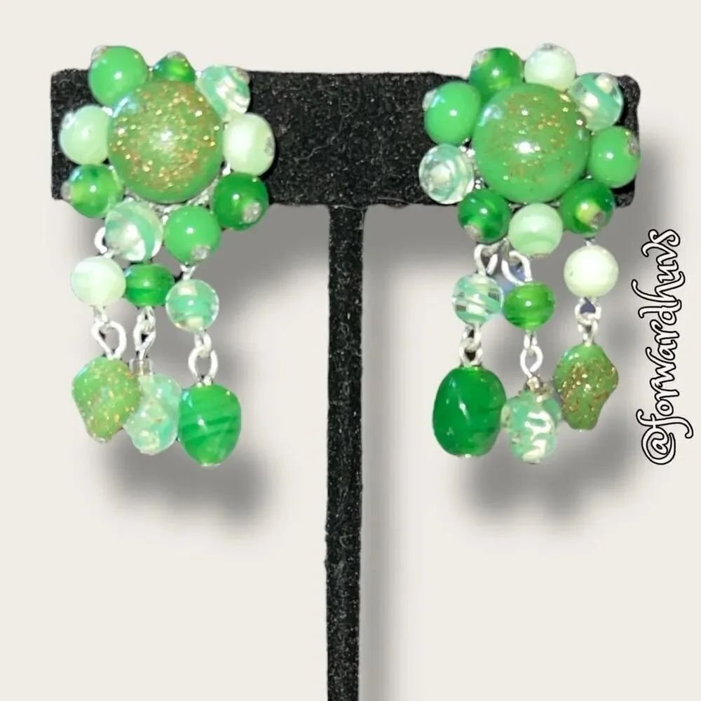 Antique Earrings - Unmarked, Excellent Vintage Condition